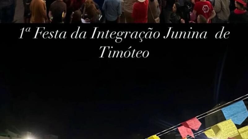Primeira festa integrada Timóteo